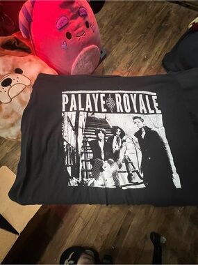 Hot Topic Black Palaye Royale Band Photo Tee
